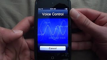 iPod Touch 4G Voice Control Demo [HD]