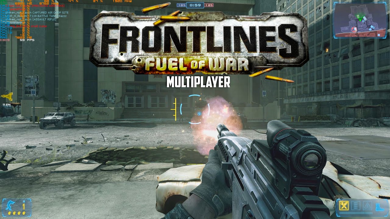 Frontlines Fuel of War Multiplayer Gnaw Gameplay | 4K