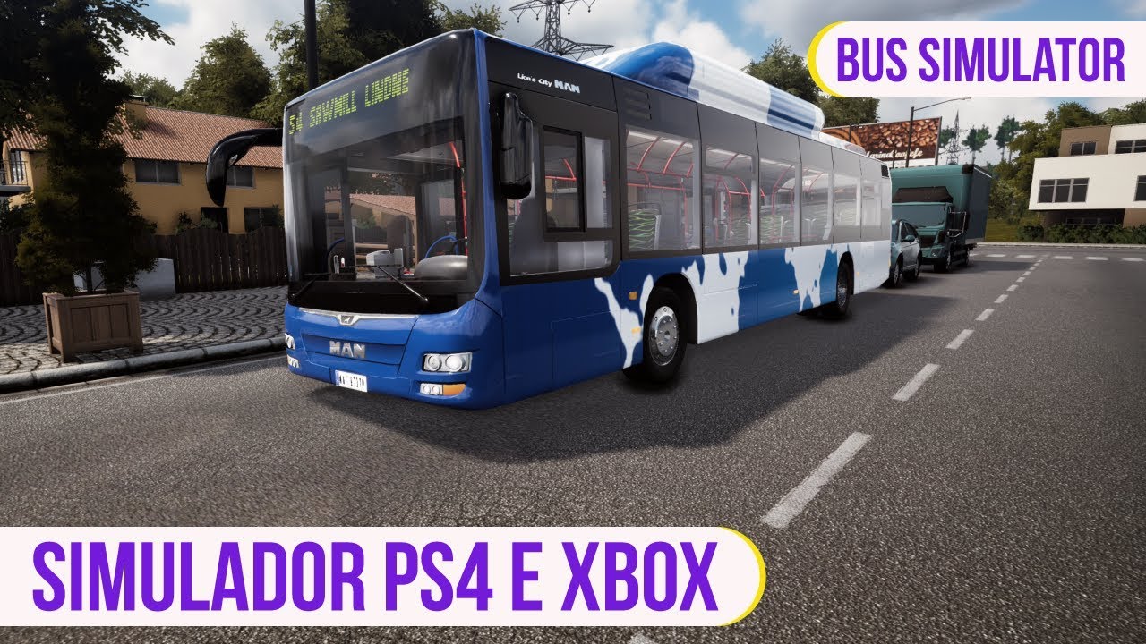 Bus Simulator levará popular simulador de ônibus para o PS4 e Xbox One