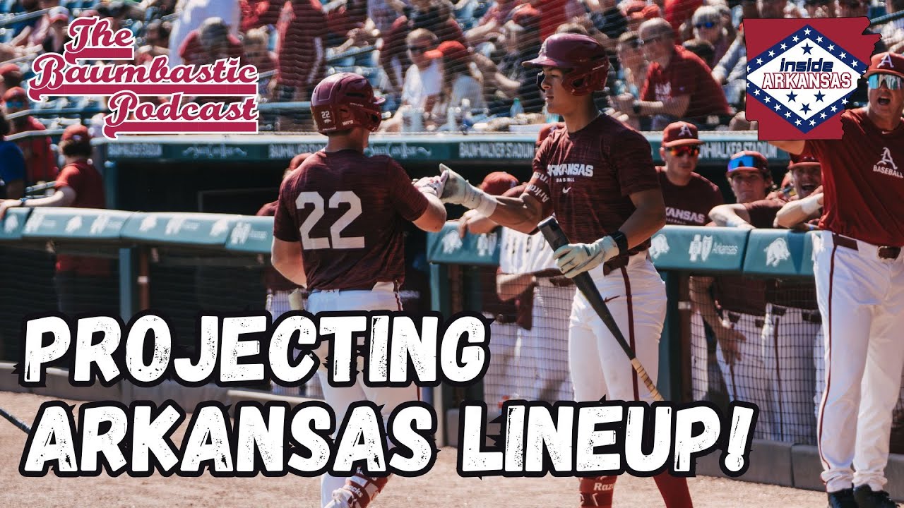 Projecting Arkansas Baseball Lineup Combinations - YouTube