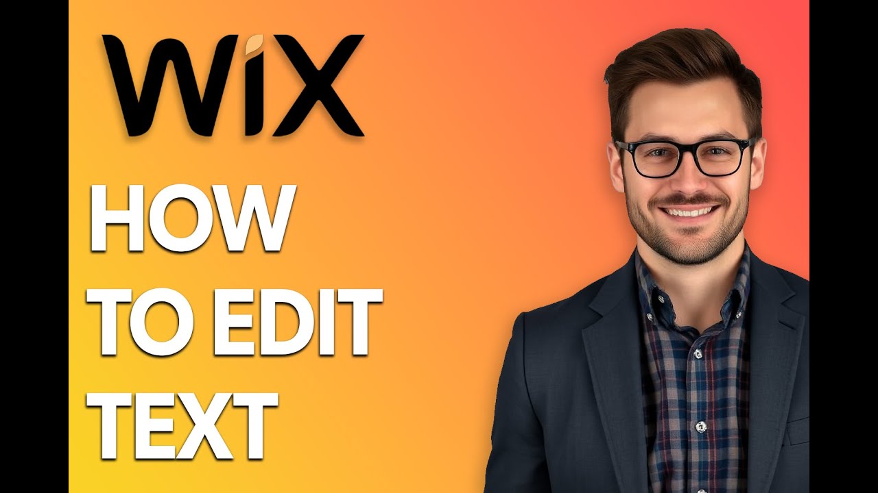 How To Edit Text On Wix [Easiest Way] - YouTube