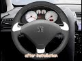 MEWANT--- for Peugeot 307 CC 2004-2007 Car Steering Wheel Cover Installation