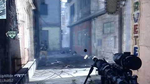 Modern warfare 2 best knife throw - EVER !!