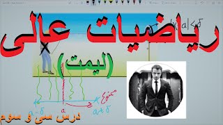 ریاضیات عالی - درس ۳۳ (معرفی لیمیت، لیمیت طرف راست و چپ، و مفهوم دلتا و اپسیلون)