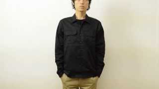 Dickies（ディッキーズ） TC プレーン ワークシャツ TCツイル 長袖シャツ 無地シャツ ワークブランド 133M20WD17