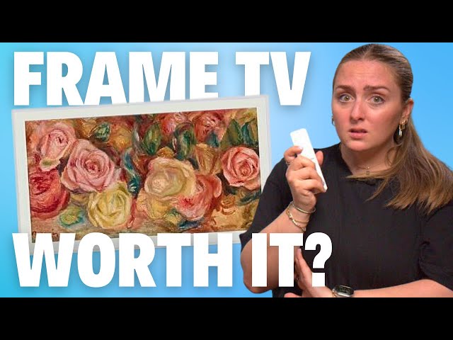 Samsung Frame TV 2024: Overhyped or Worth the Splurge? | Buy Or Skip?! class=