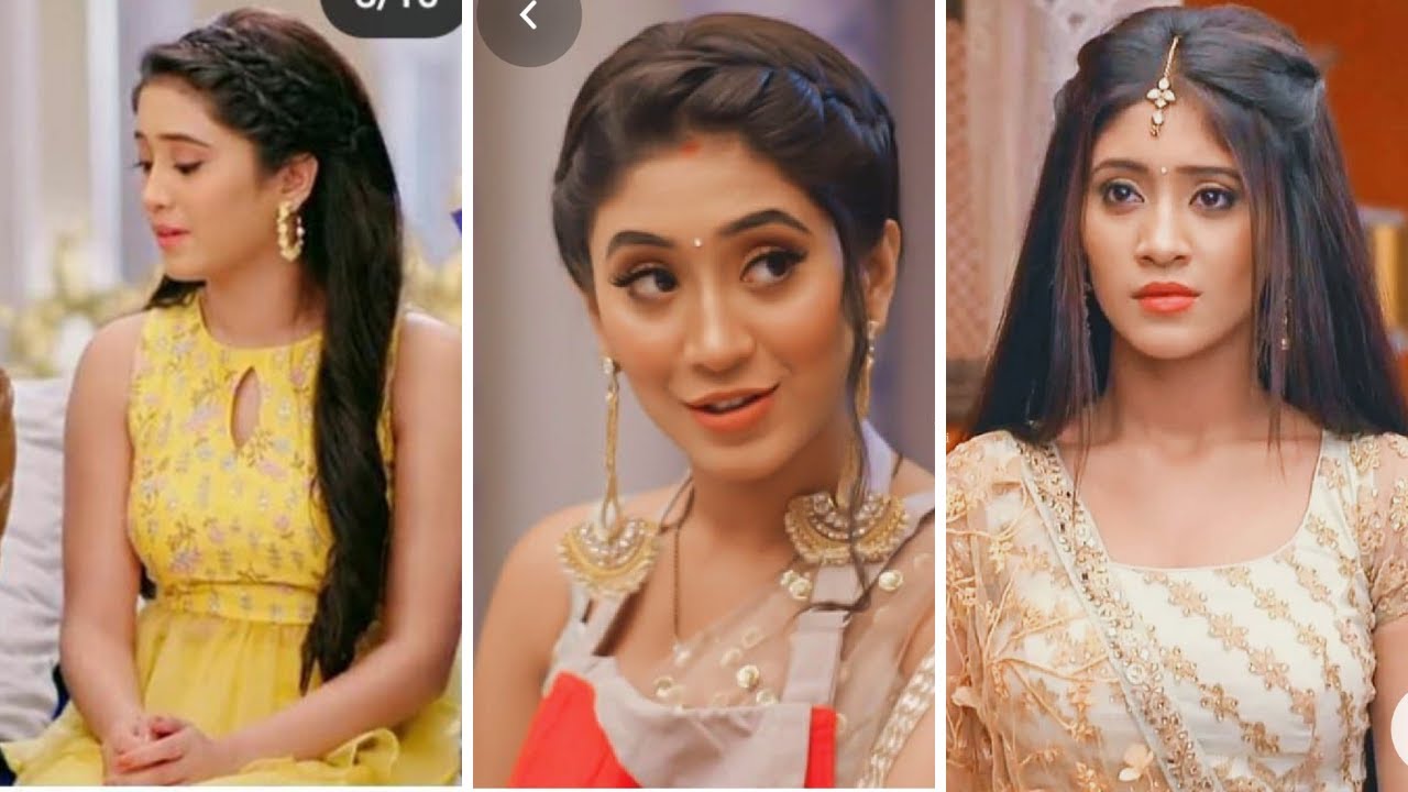 How pretty  shivangijoshi naira yrkkh shivangijoshi18  Indian  wedding hairstyles Hairstyles for indian wedding Hair styles