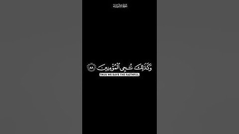فاسسجبنا له | كرومات شاشة سوداء القرآن الكريم | القارئ اسلام صبحي