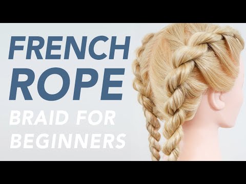 How To French Rope Braid Step by Step - Full Talk Through | EverydayHairInspiration