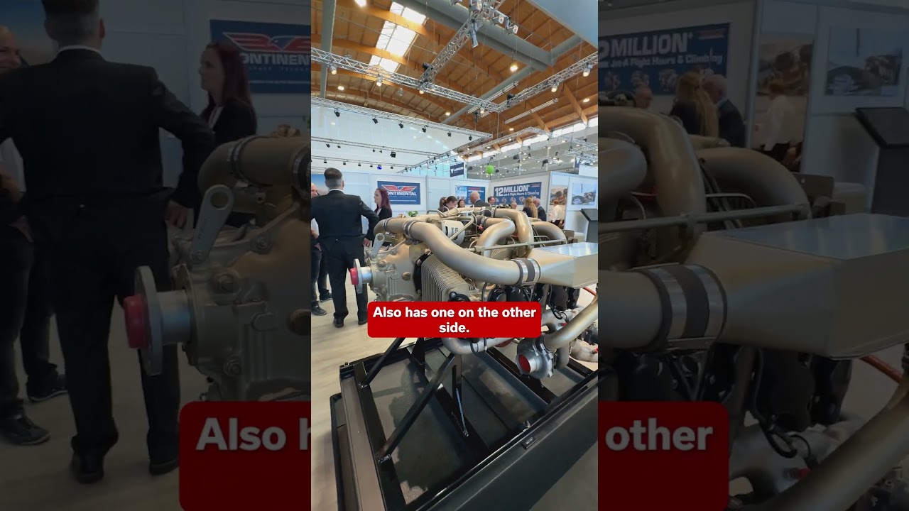 Continental TSIO-550 – 315hp Twin-Turbo Aircraft Engine