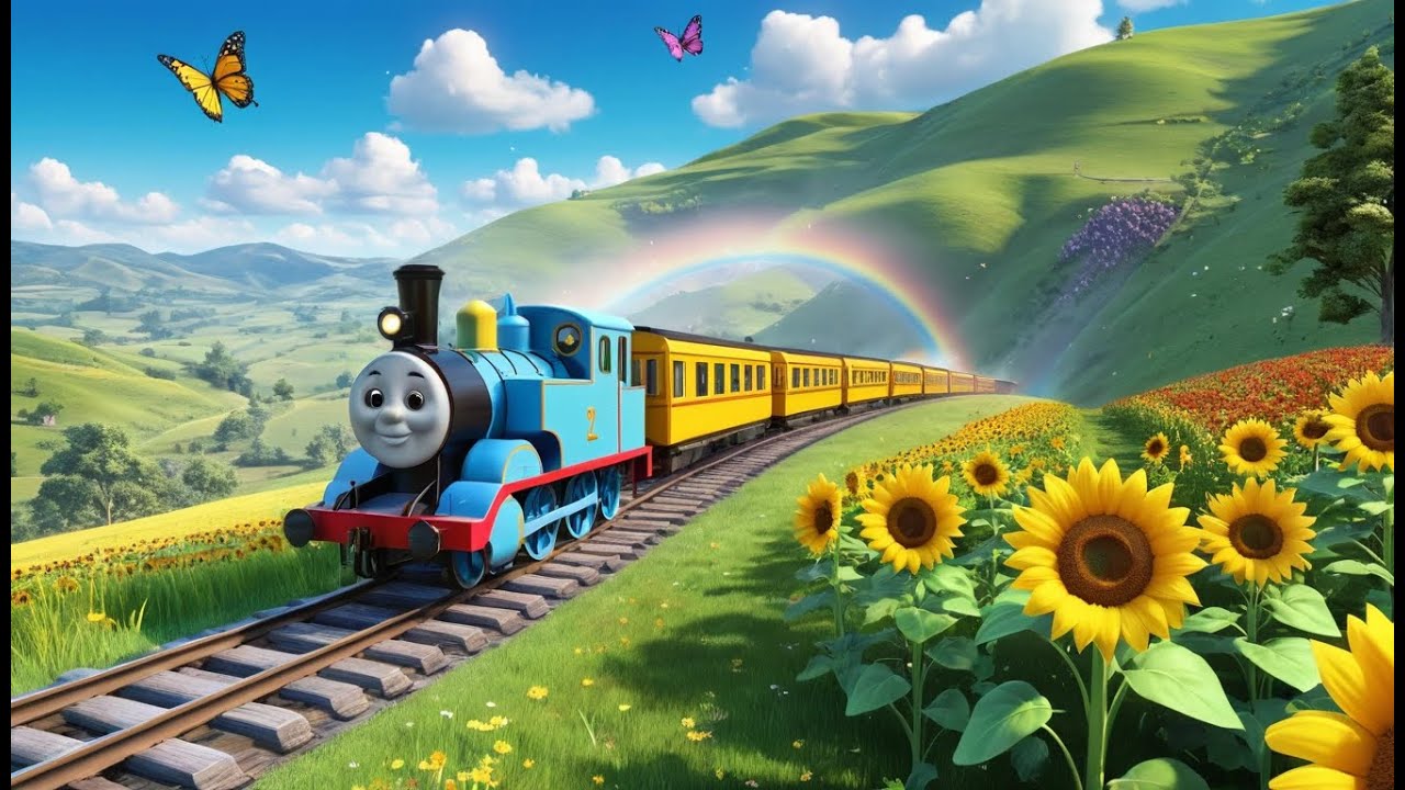 Choo Choo! The Train on the Track | Fun Train Song for Toddlers ...