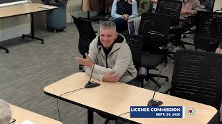 License Commission 09/24/2026