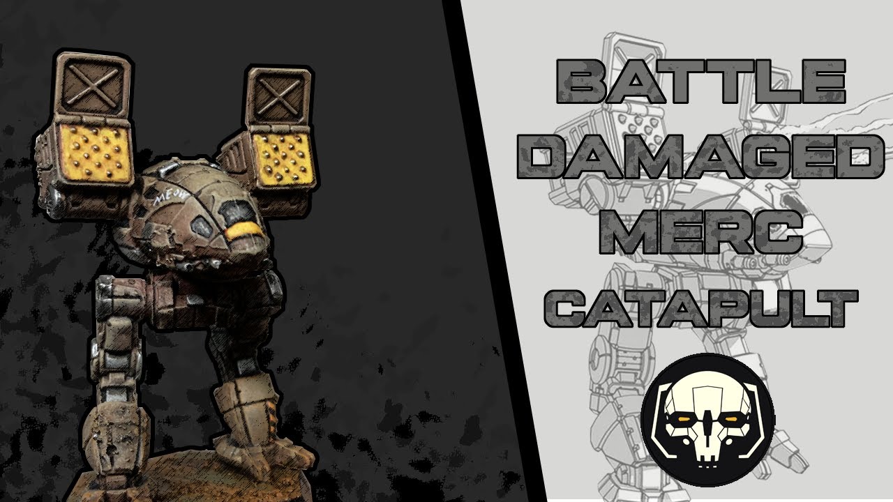 Painting and Weathering My Mercenary Catapult