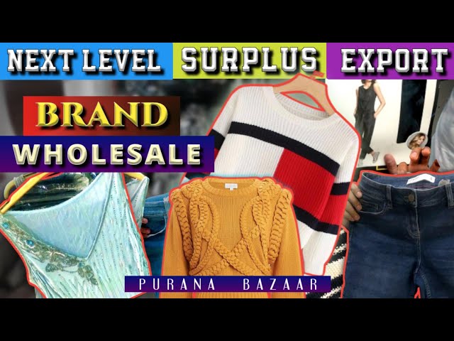 International Brands Surplus export wholesaler, Surplus Wholesale