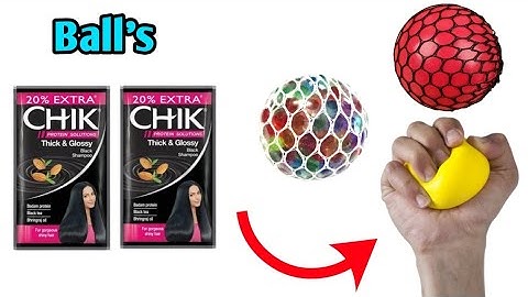 How to make orbeez with balloons Stressed and shampoo  balls 🤯🤯 experiment