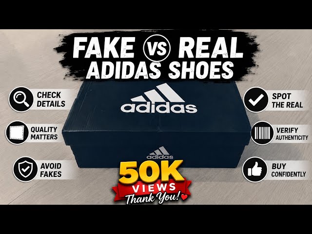 I Got My Original Adidas Shoes  | 7 Steps to Check Originality  -  YouTube