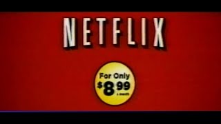 Netflix DVD Ad (2009), the Fear Of Missing Out, and DVD by Mail Technology Faster than Blockbuster