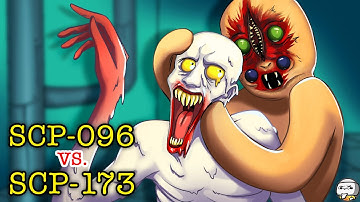 SCP-096 VS. SCP-173 (SCP Animation)
