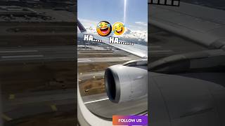 🤪🤣 सबसे Funny Cabin Crew Speech Ever ✈️#shorts #funny #aviation #funnycomment #trending