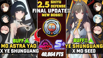 V4 IS HERE! FINAL UPDATE!! M0W1 Ye Shunguang x Astra, Seed, Zhao | Shiyu Defense v2.5 | ZZZ