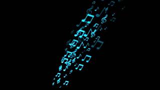 Flying Musical Notes Transparent Video No Copyright Video
