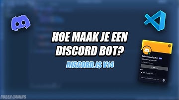 HOE MAAK JE EEN DISCORD BOT | Tutorial #1 | Discord.js V14