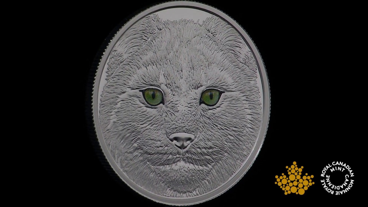 Pure Silver Glow-in-the-Dark Coin - In The Eyes Of The Lynx - Mintage:  6,500 (2017) | The Royal Canadian Mint
