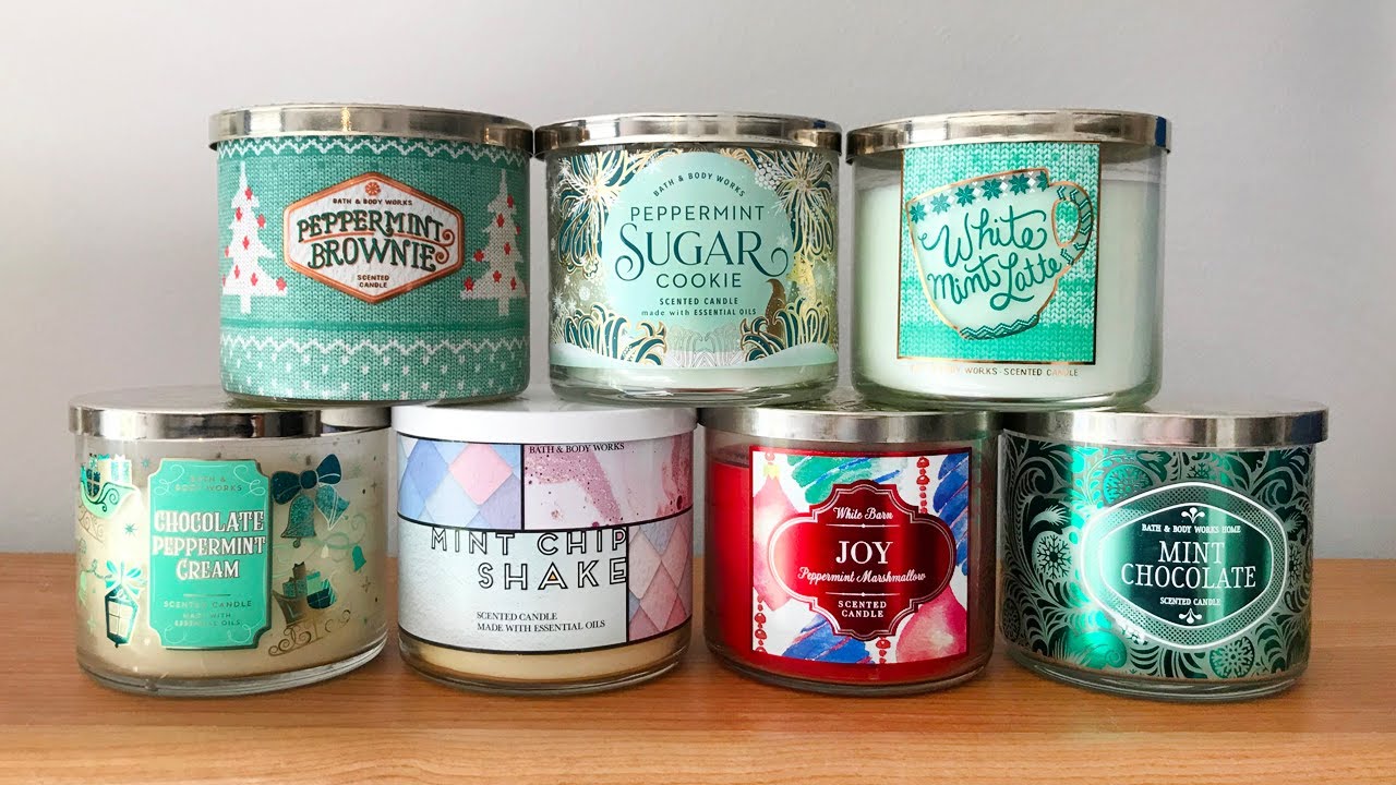 A History of BBW Minty Dessert Candles feat. Peppermint Sugar Cookie