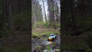 Creeking with #rccrawling #rcockcrawling #creekcrawling #rctrucks #rchobby #rcfun #rccrawlers