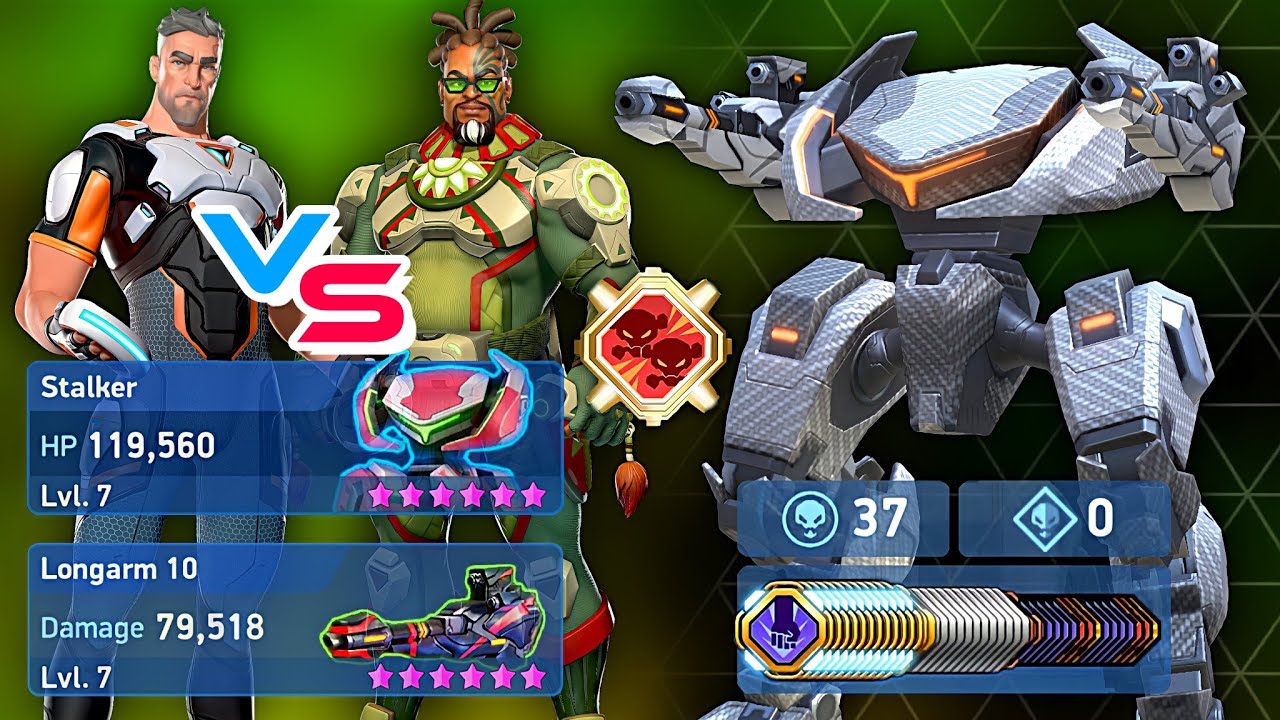 Pilot - Major vs Torchlight - Stalker with Longarm 10  - Mech Arena