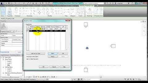 Property Lines in Revit