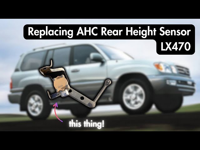 Lexus Lx470 TRQ Rear Ride Leveling Sensor - Compatible With 1998-2007 ...