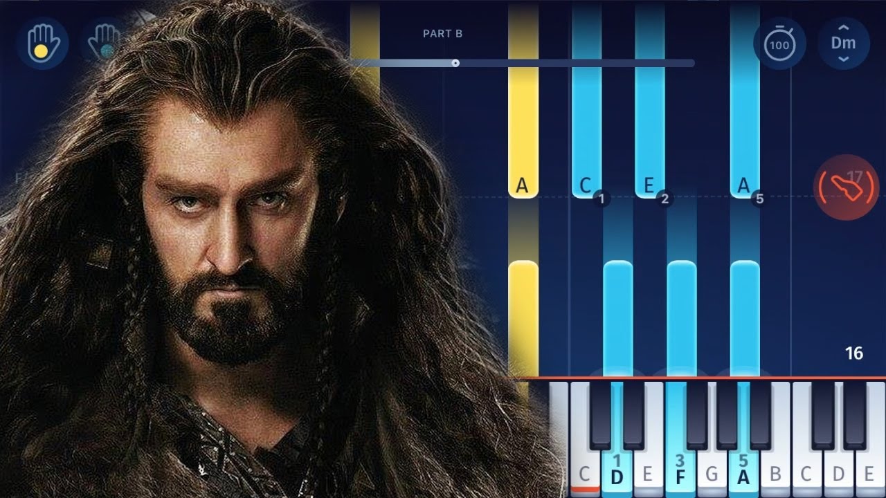 The Hobbit Misty Mountains EASY Piano Tutorial YouTube