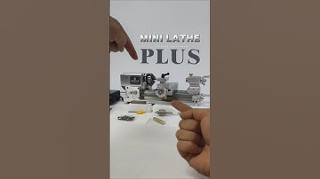 Mini Lathe Plus: The Upgraded Powerhouse You Need #svanfon #machine #lathe #diy #tools #turning