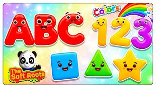 Preschool Learning activities for 3 year olds at home | Learn ABC Phonics Shapes Numbers Colors 🌈 screenshot 3