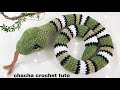 Tuto serpent amigurumi au crochet  facile a raliser