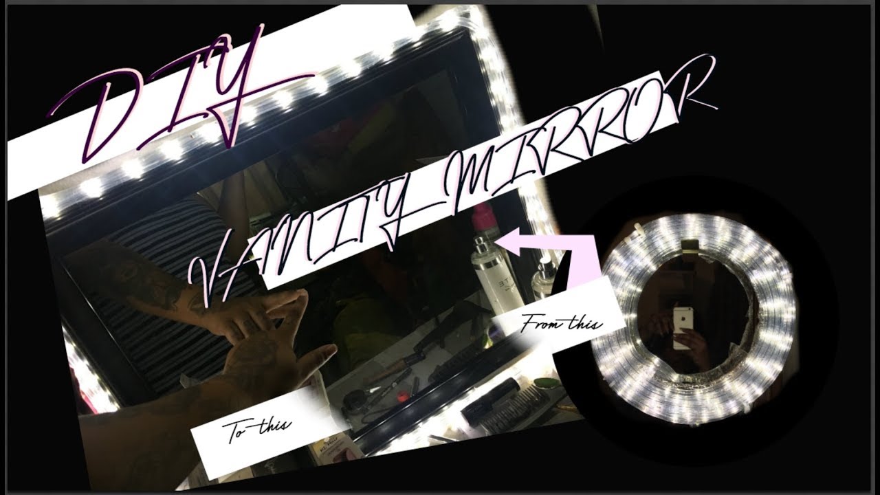 DIY | Vanity Mirror - YouTube