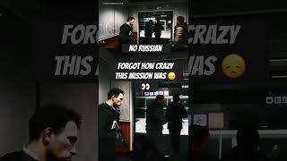 No Russian Was A Crazy Mission 😞👀 #ytshorts #callofduty #gaming #youtubeshorts #games #xbox360