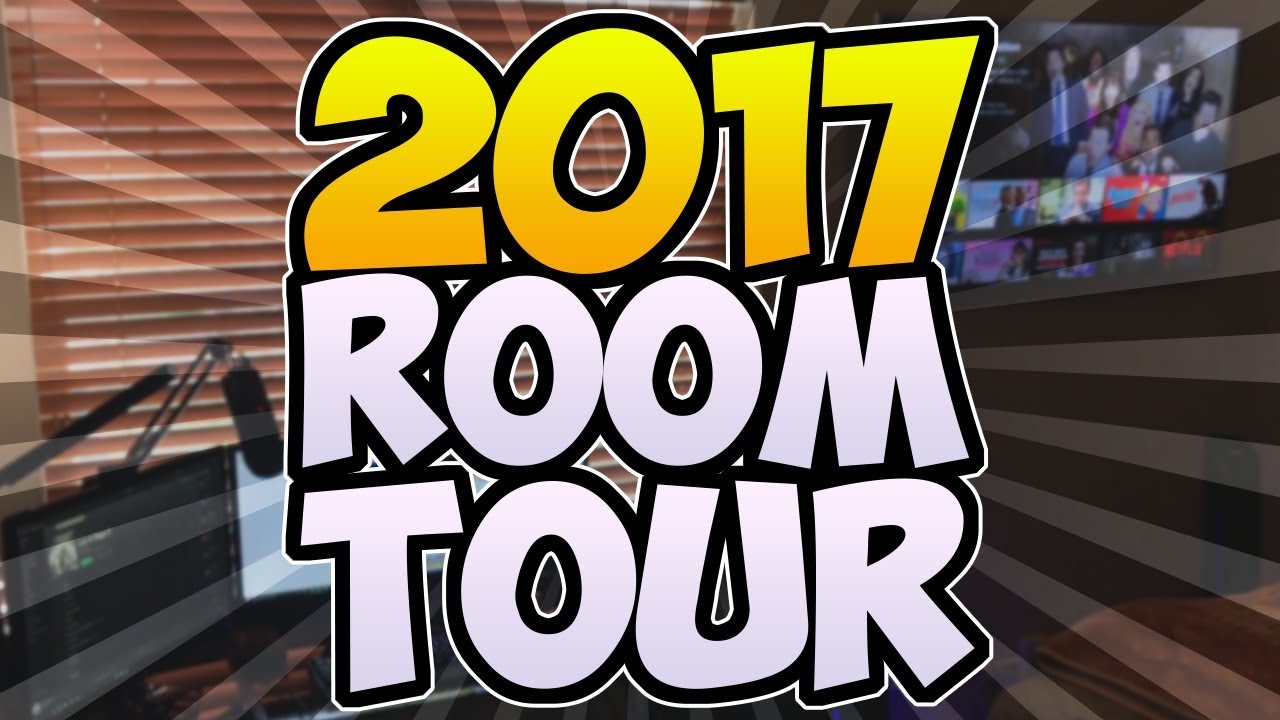 MUAAZ'S 2017 ROOM TOUR / GAMING SETUP VIDEO! 🎮 (LINKS INCLUDED)