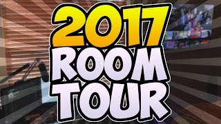 MUAAZS 2017 ROOM TOUR / GAMING SETUP VIDEO! 🎮 (LINKS INCLUDED)