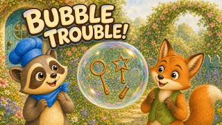 Charlie and Fizzy’s Bubble Trouble! | Kids Story Song | Charlie Waffles