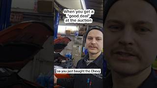 Its at auction for a reason #mechanic  #mechaniclife