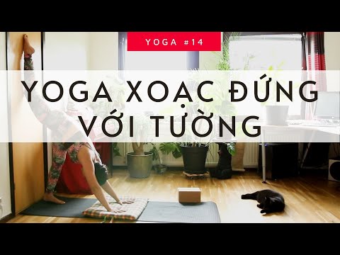 Video Xoạc Đứng Với Tường | Giãn Cơ Đùi Sau Gân Kheo | Yoga... - youtube