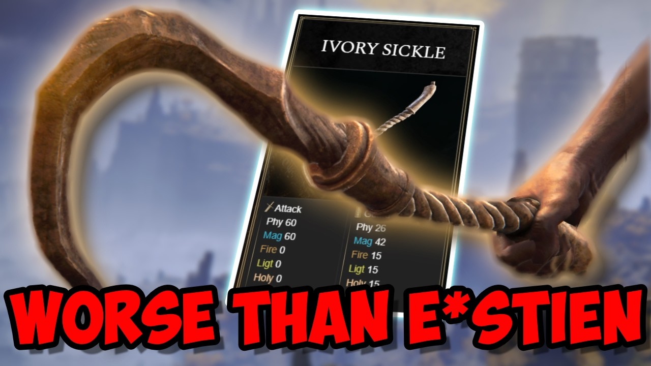 The WORST Weapon In EldenRing
