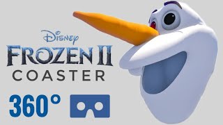 ... roller coaster pov ride simulation on a disney's frozen themed
track in 360 degree for vir...
