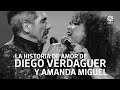 Así fue la historia de amor de Diego Verdaguer y Amanda Miguel