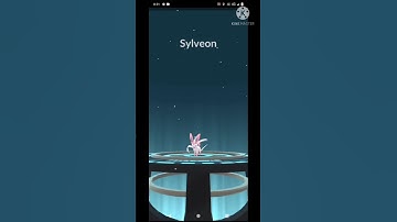 SYLVEON EVOLUTION IN POKEMON GO WITH NAME TRICK // EEVEE EVOLVE INTO SYLVEON NEW TRICK #SHORTS