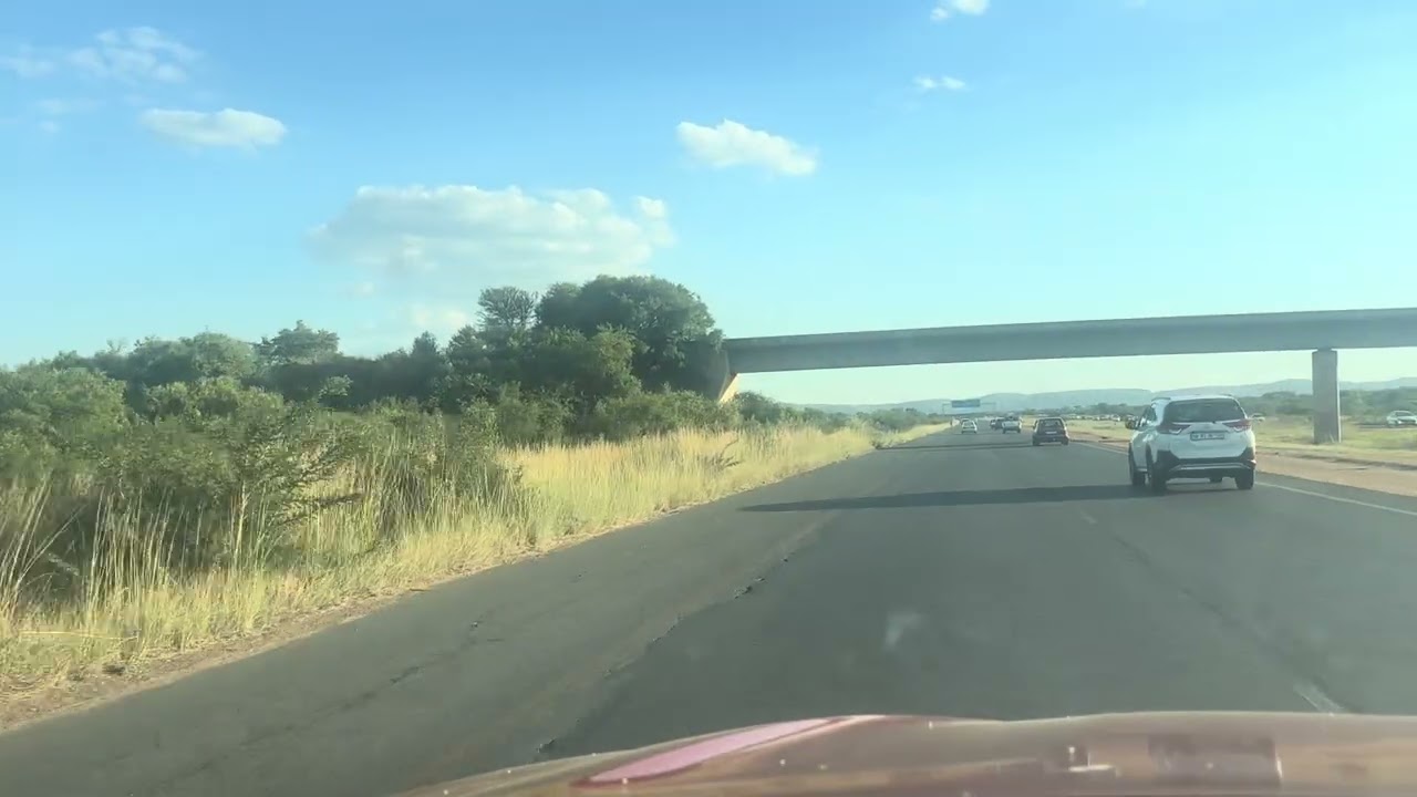 Driving on R58 between sosha and wonder park 
