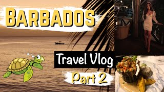 BARBADOS TRAVEL VLOG PART 2 | Vegan in Barbados, The Cliff (bad experience), Sushi + Room Tour!