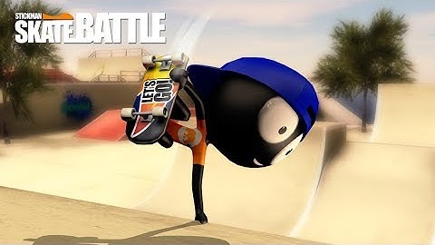Stickman Skate Battle - Tips, Tricks and IOS Gameplay 2018  HD